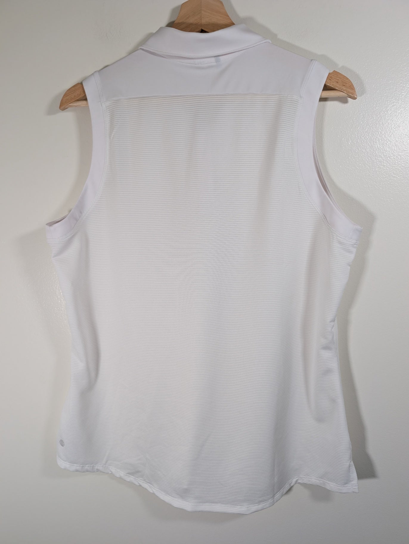 Adidas sleeveless golf shirt- appears large