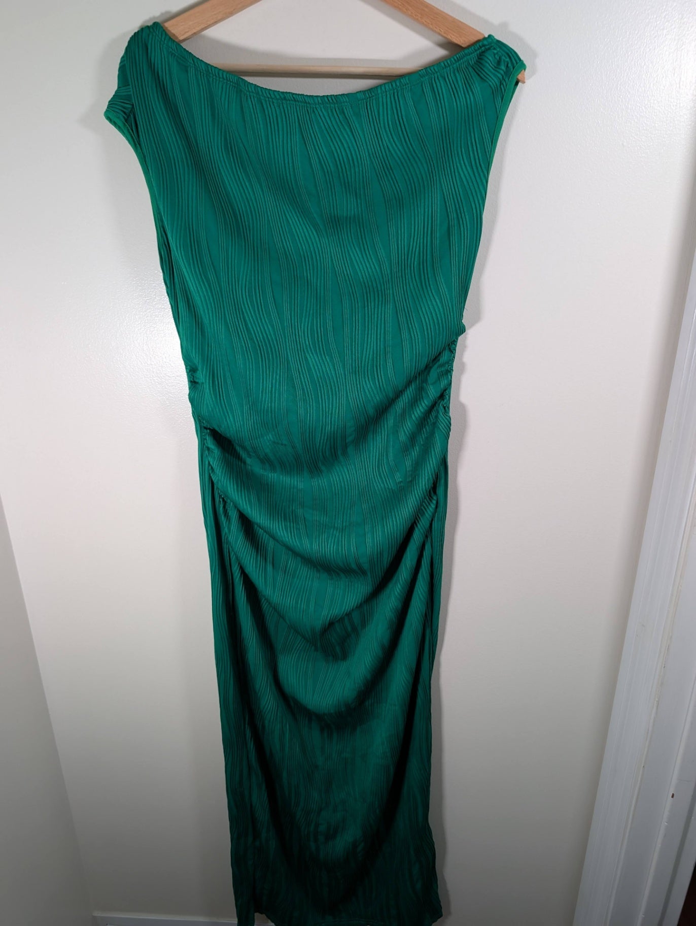 Shein green maxi dress