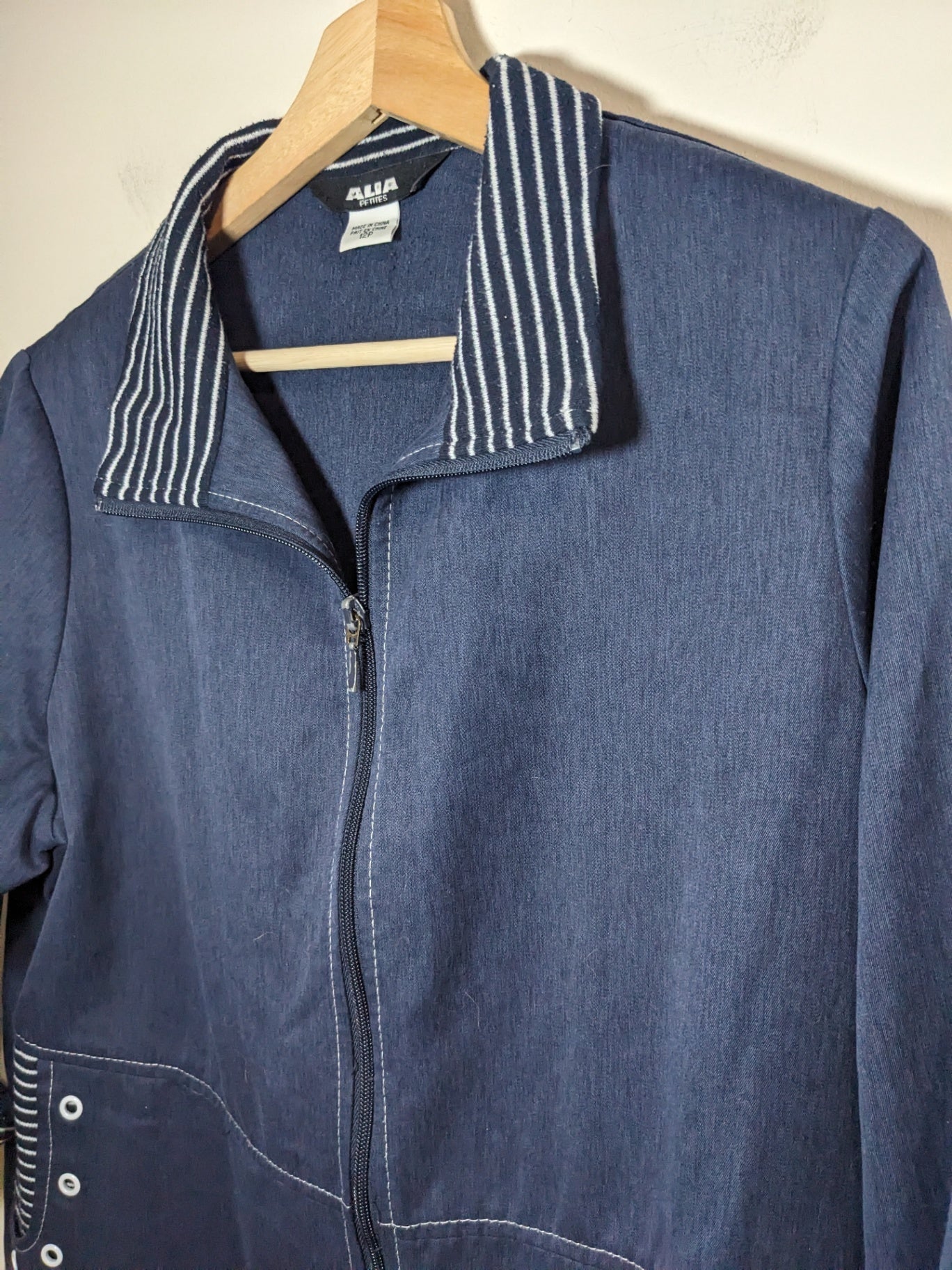 Alia denim style jacket- 12