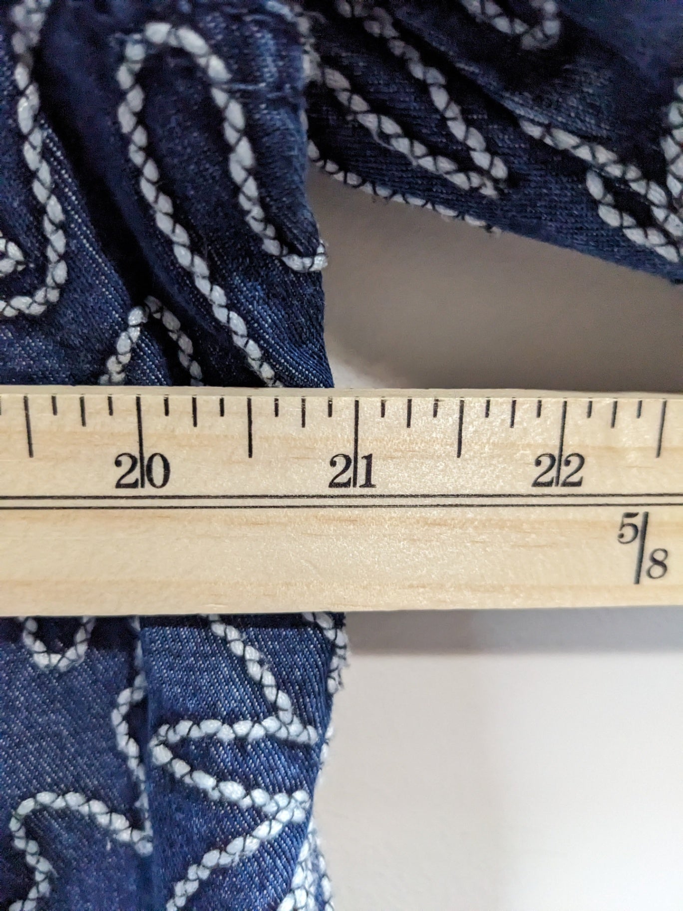 TanJay  denim embroidered jacket- M