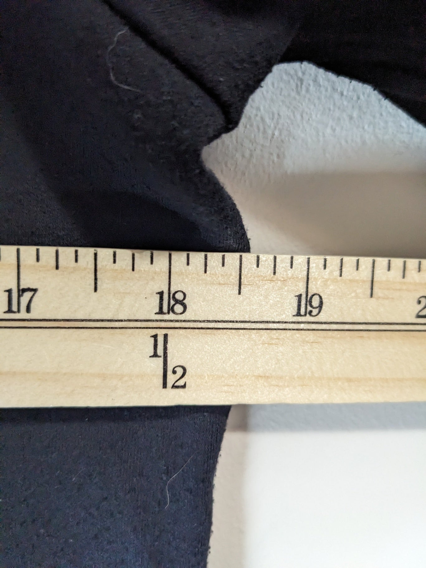 Alia black 3/4 sleeve shirt - M