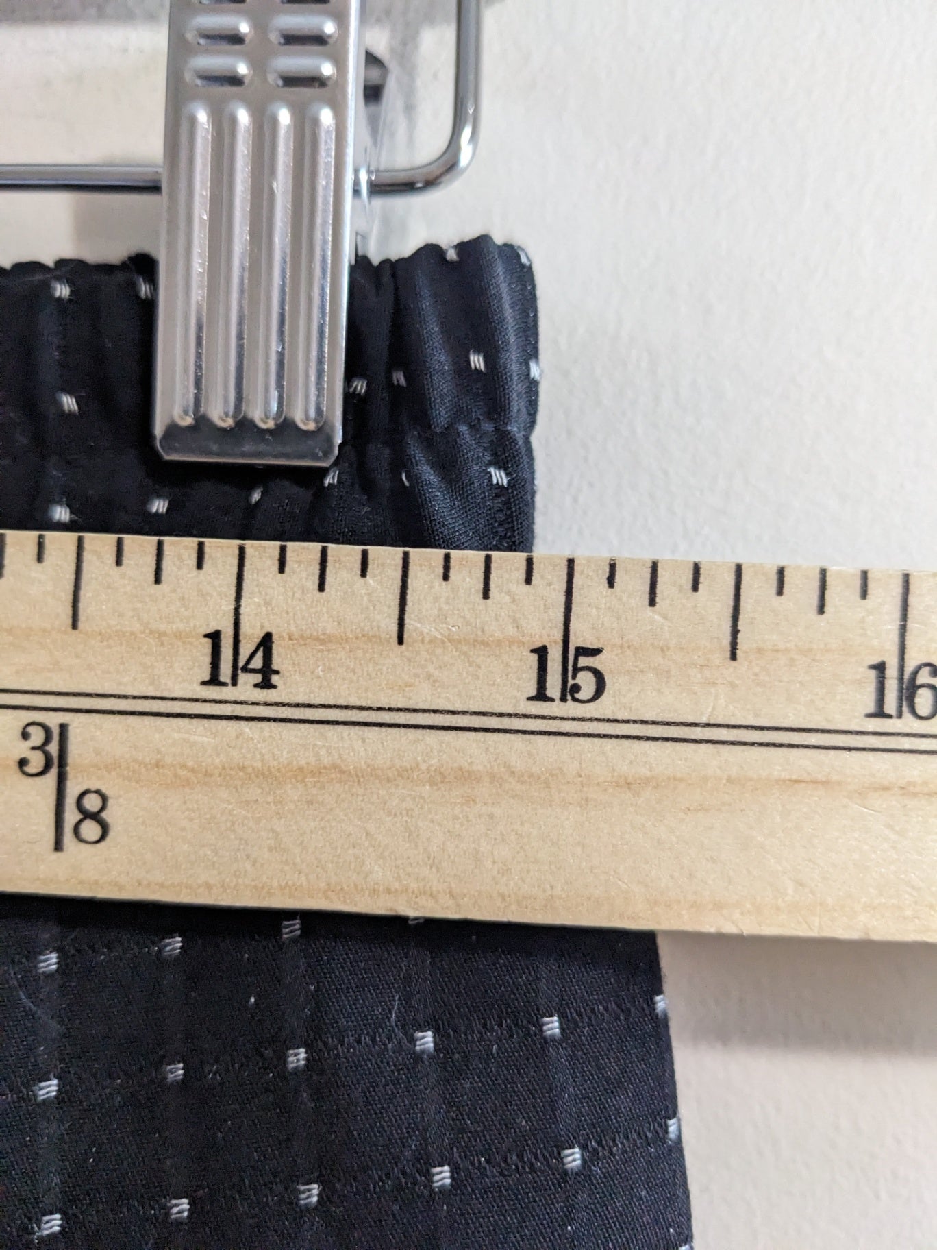 TanJay Polka Dot Black Pants - 10