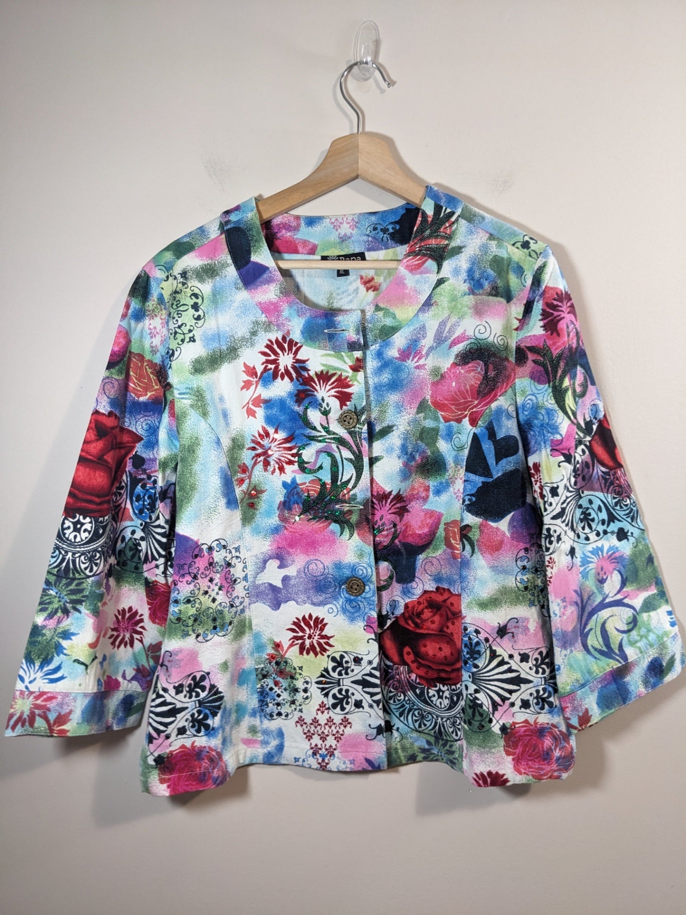 Papa Floral Jacket - XL