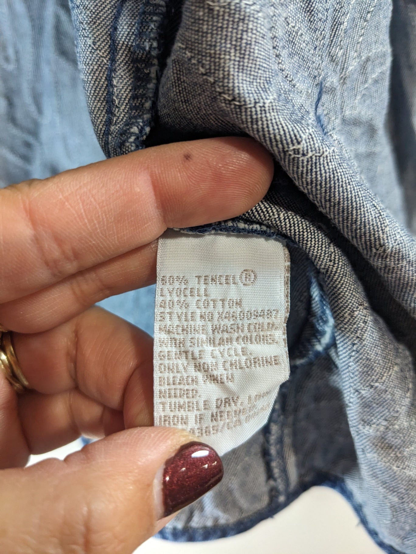 TanJay  denim embroidered jacket- M