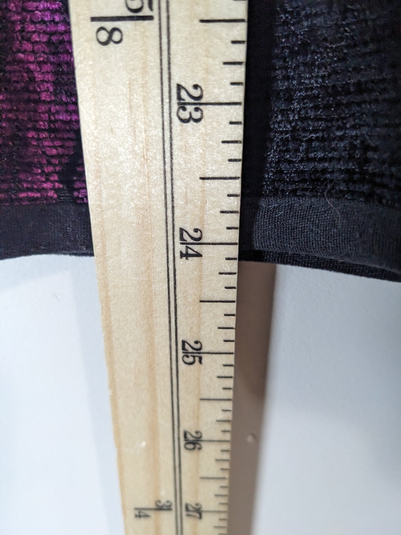 black & purple floral jacket - appears large