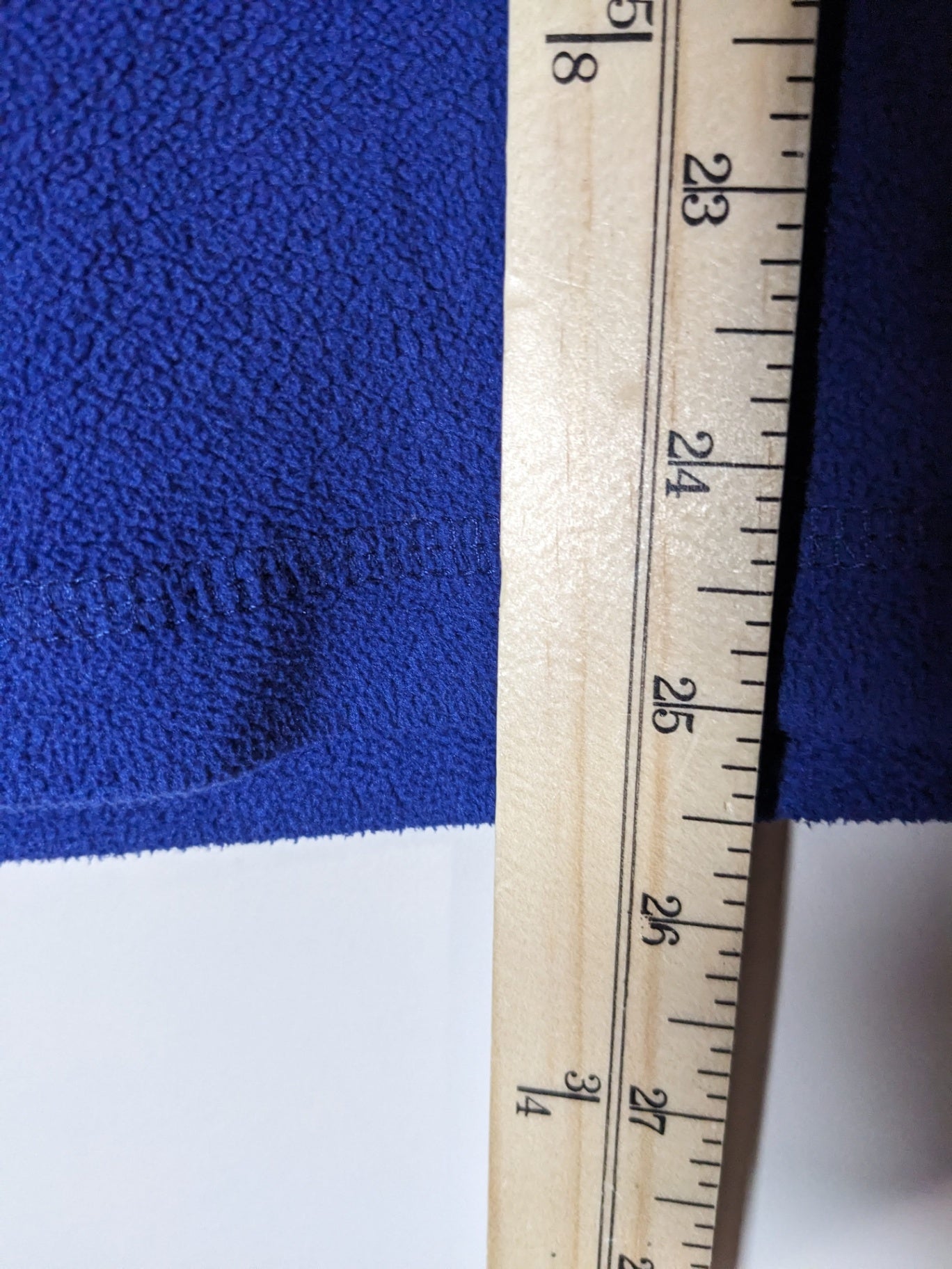 Columbia Blue Pullover Fleece- M