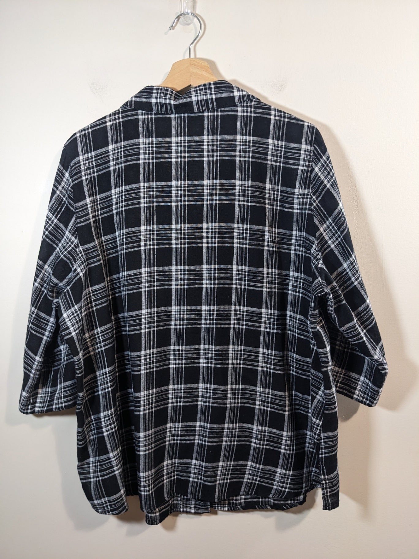 Alia black plaid shirt - 16