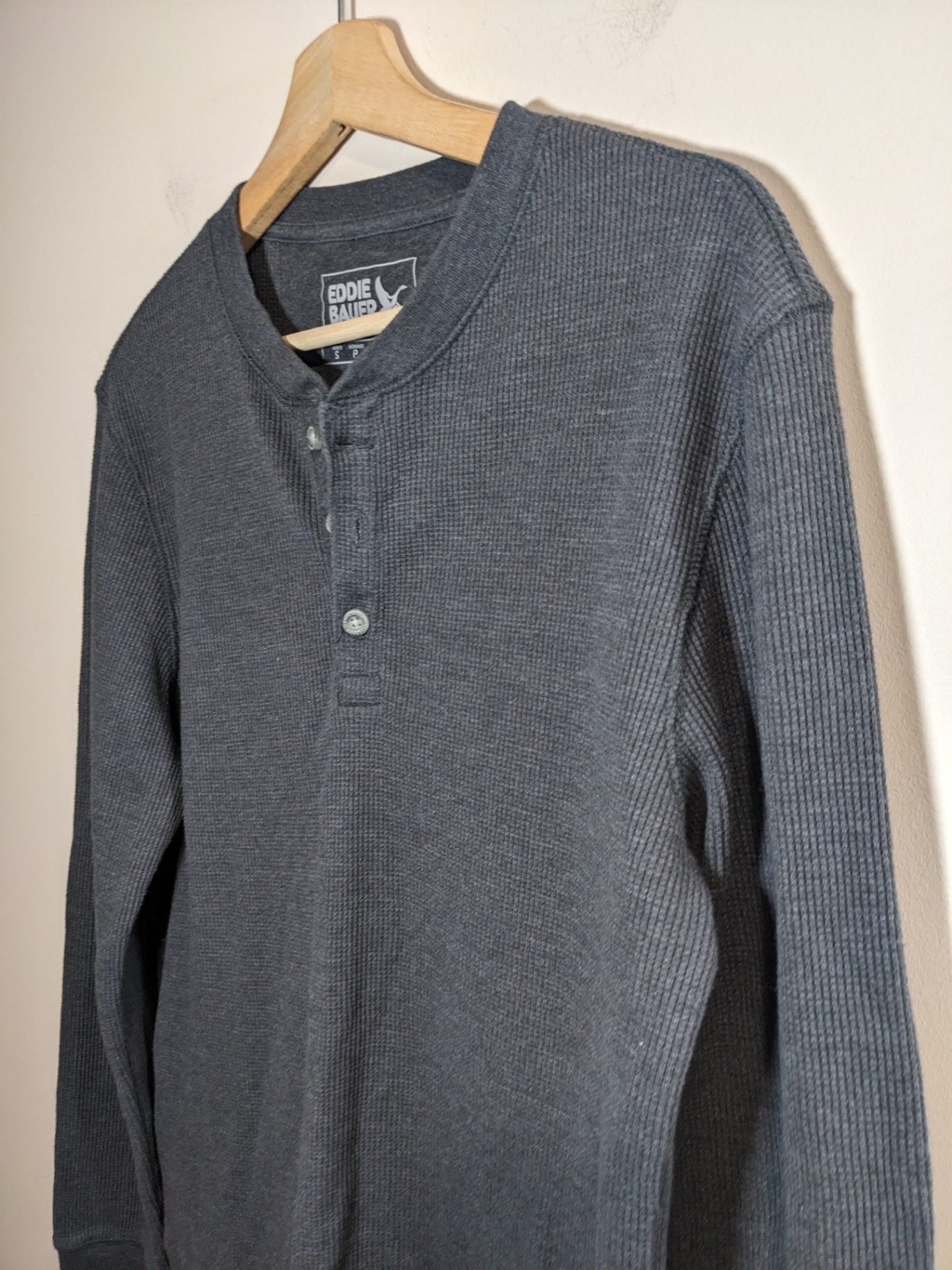 Eddie Bauer Waffle Thermal Long Sleeve - S