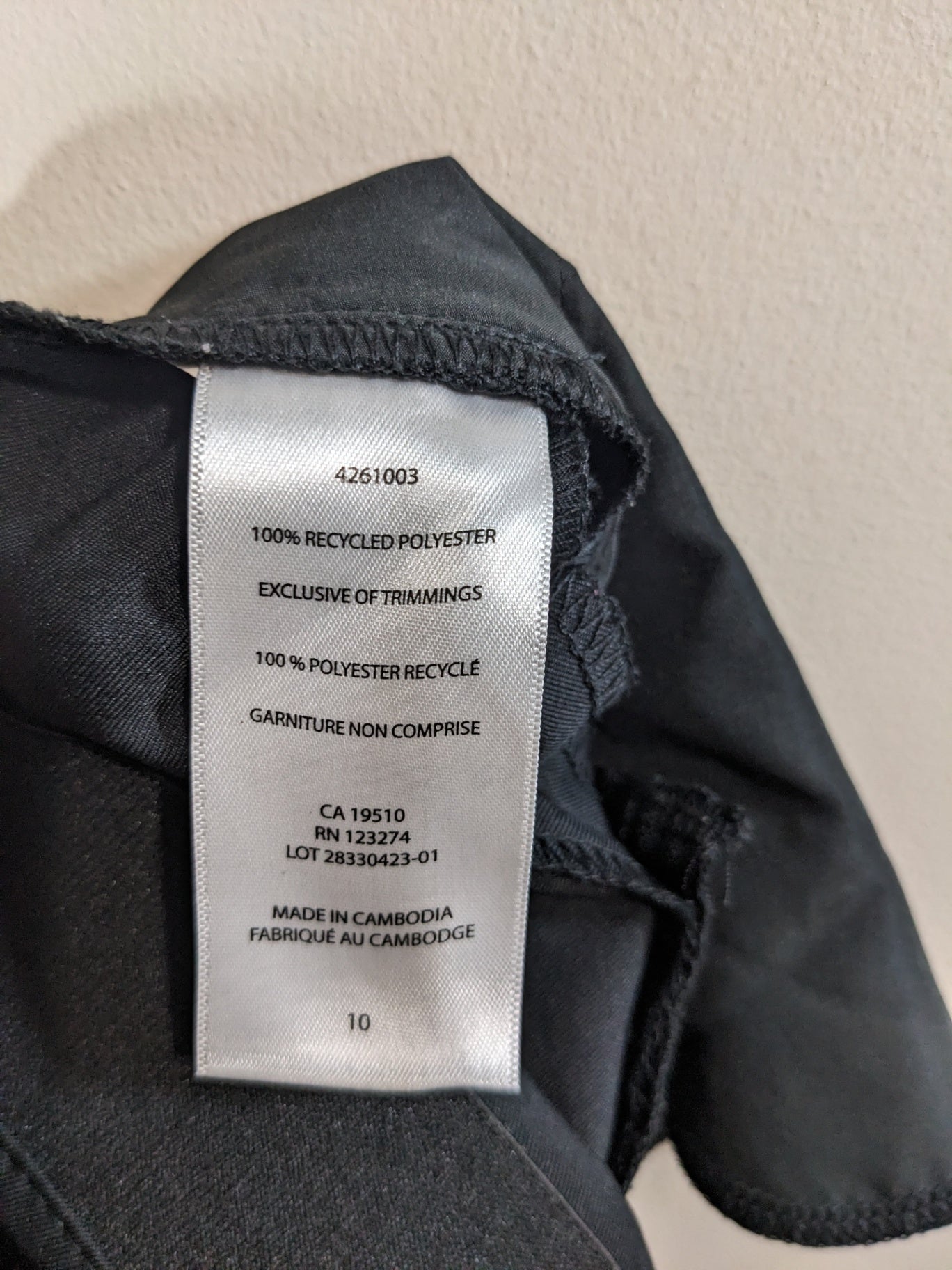 Lolë Black Pants - Sz 10