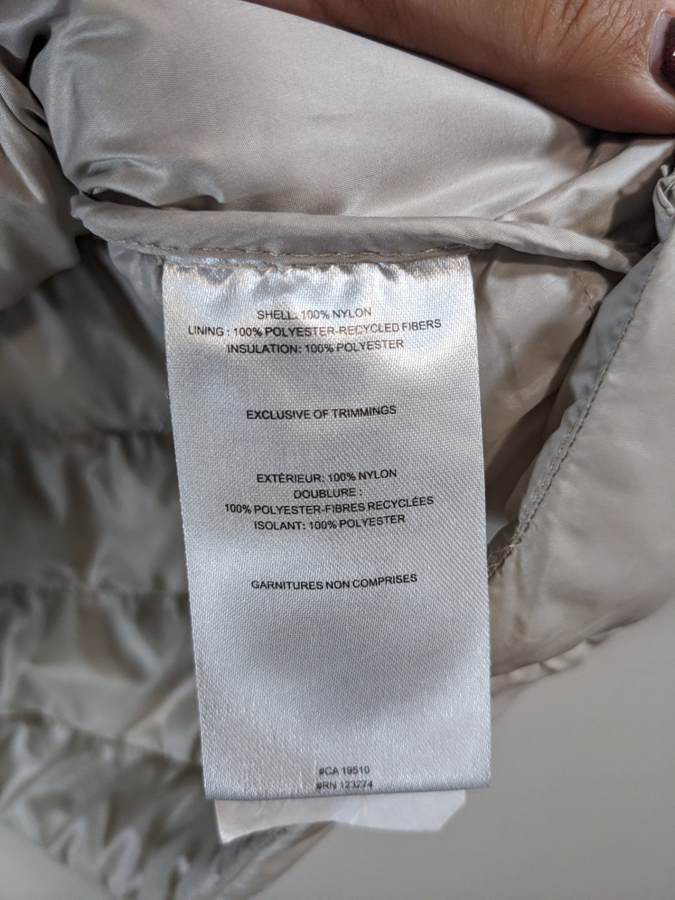 Lolë Puffer Vest - L