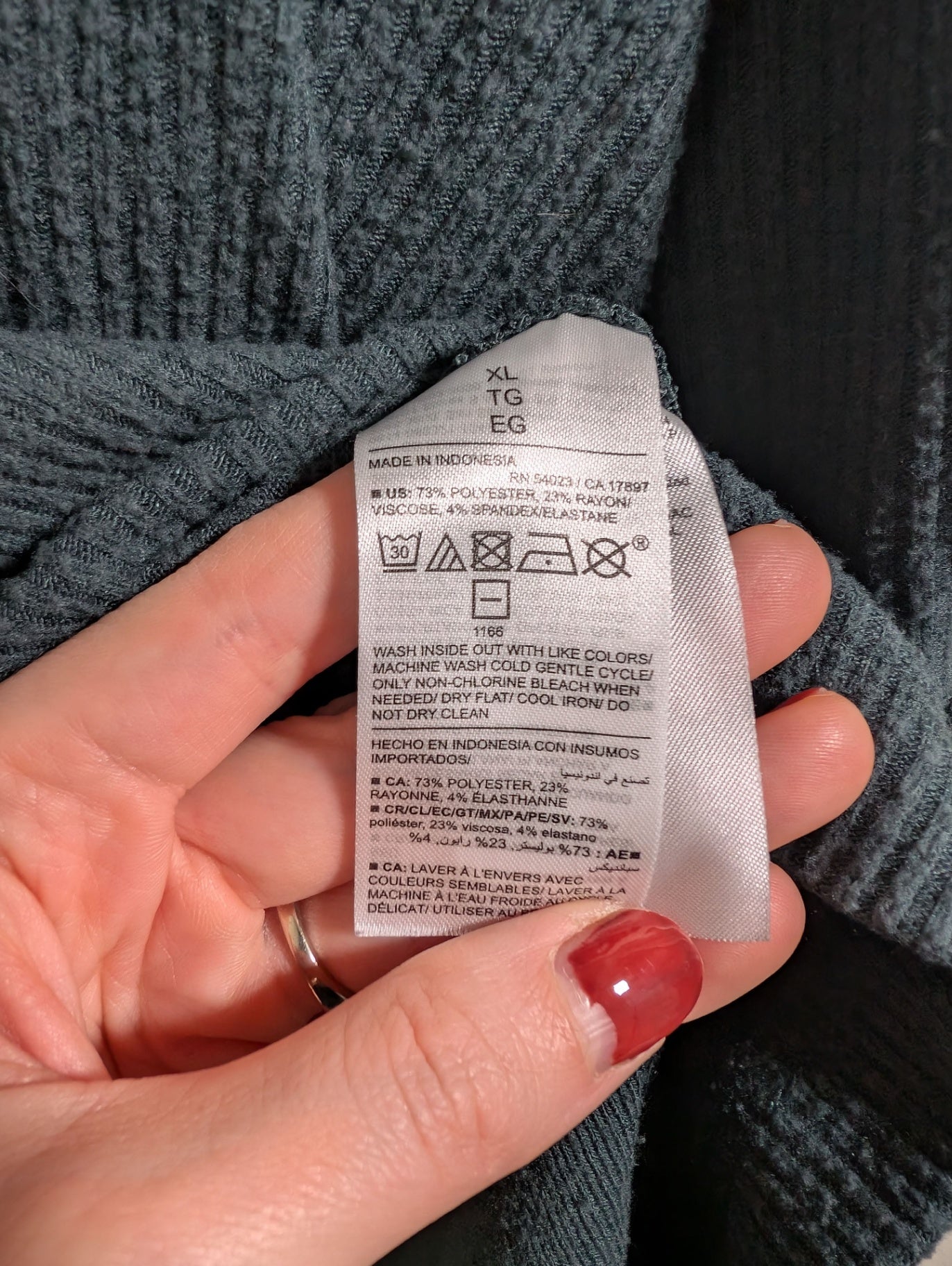 Old Navy ribbed long-sleeve - XL