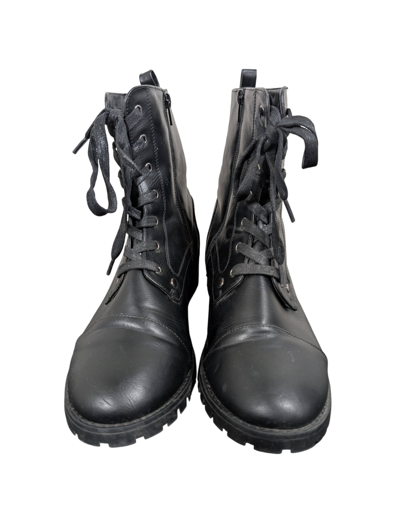 Black combat boots - SZ 10