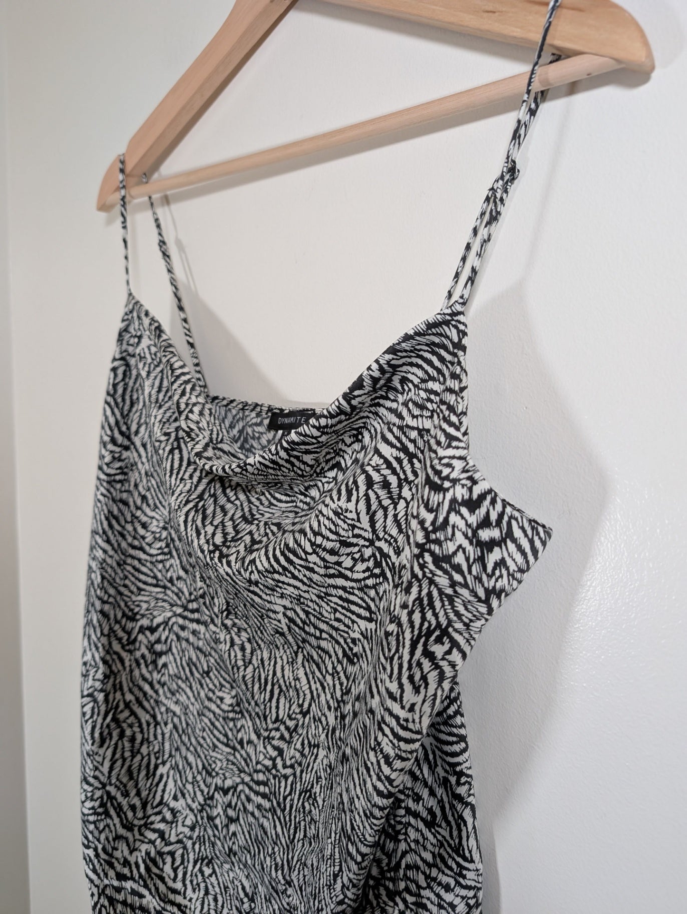 Dynamite zebra print tank - M