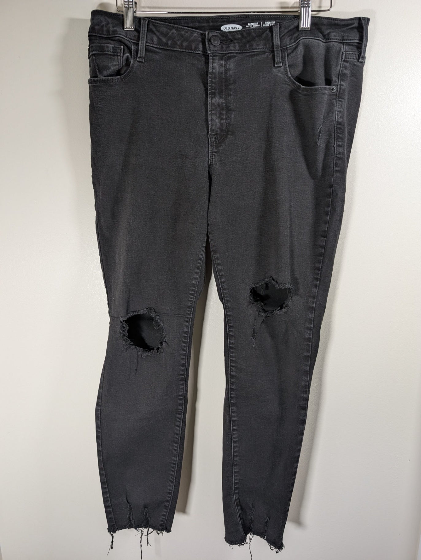 Old Navy rockstar super skinny ankle mid rise - SZ 16