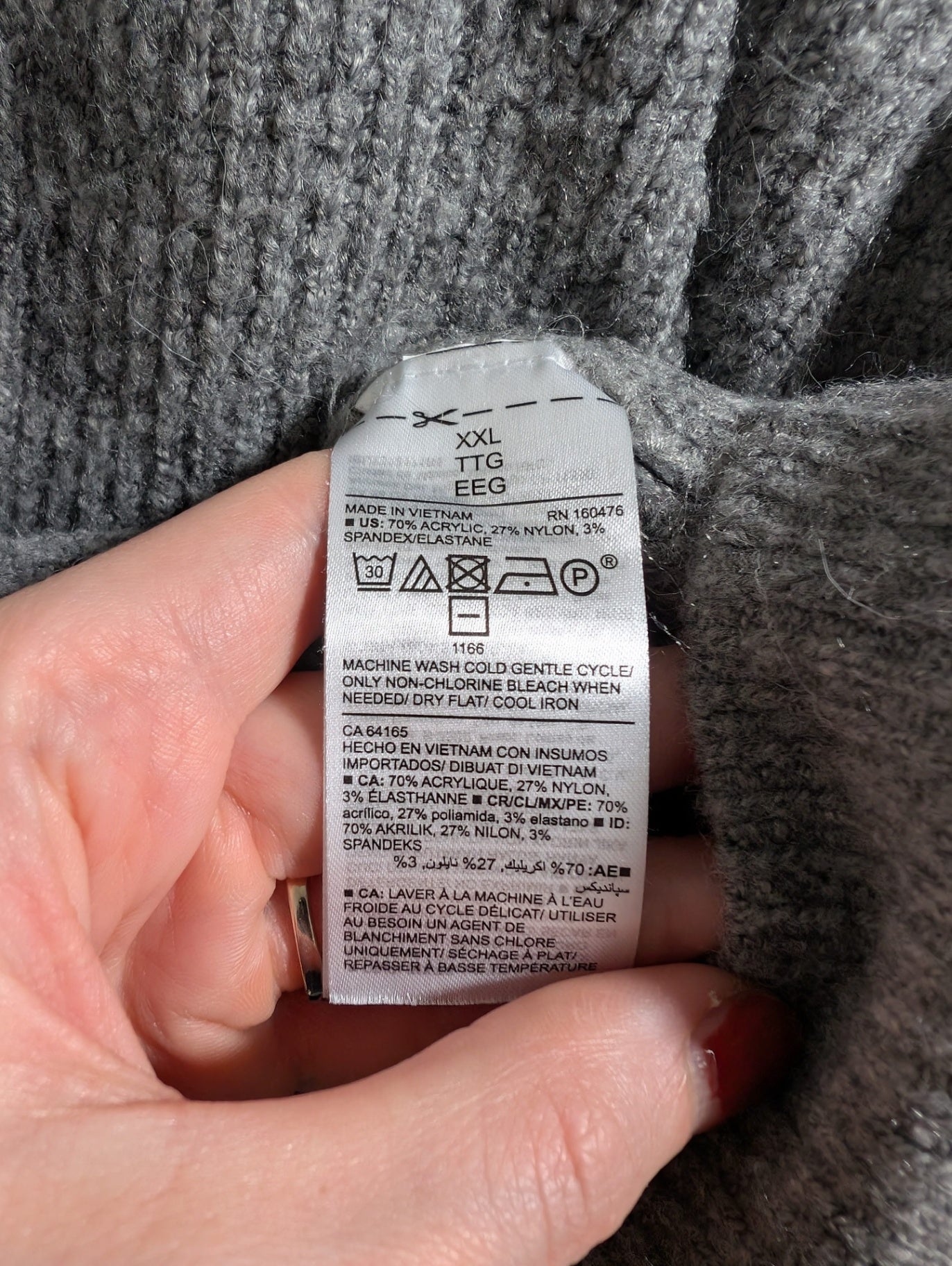 Old Navy ribbed long-sleeve - 2XL