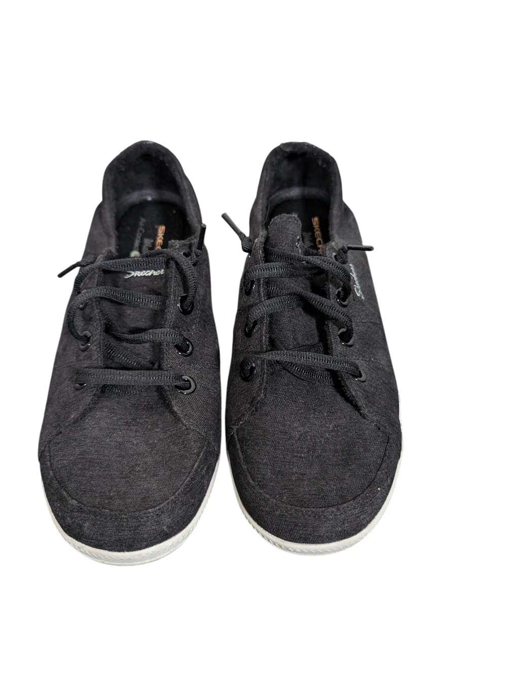 Sketchers Wide Fit Memory Foam Sneakers - 9.5