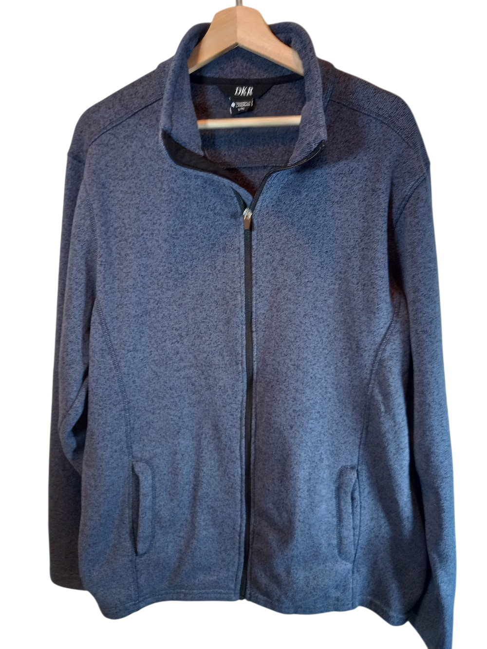 DKR men's fleece zip up - X-Large