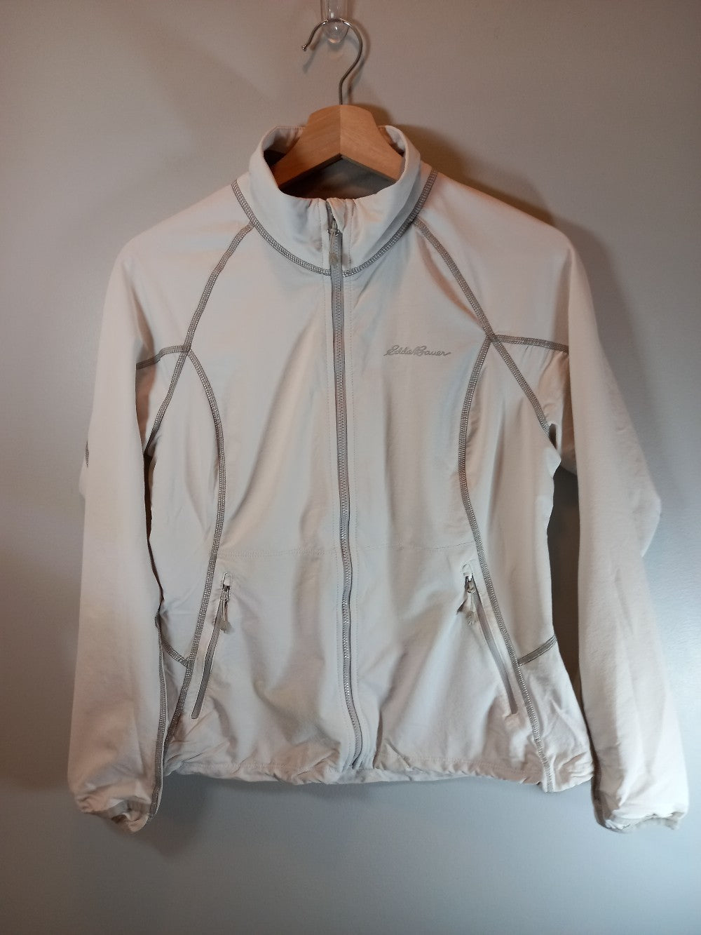Eddie Bauer white lightweight jacket - Small