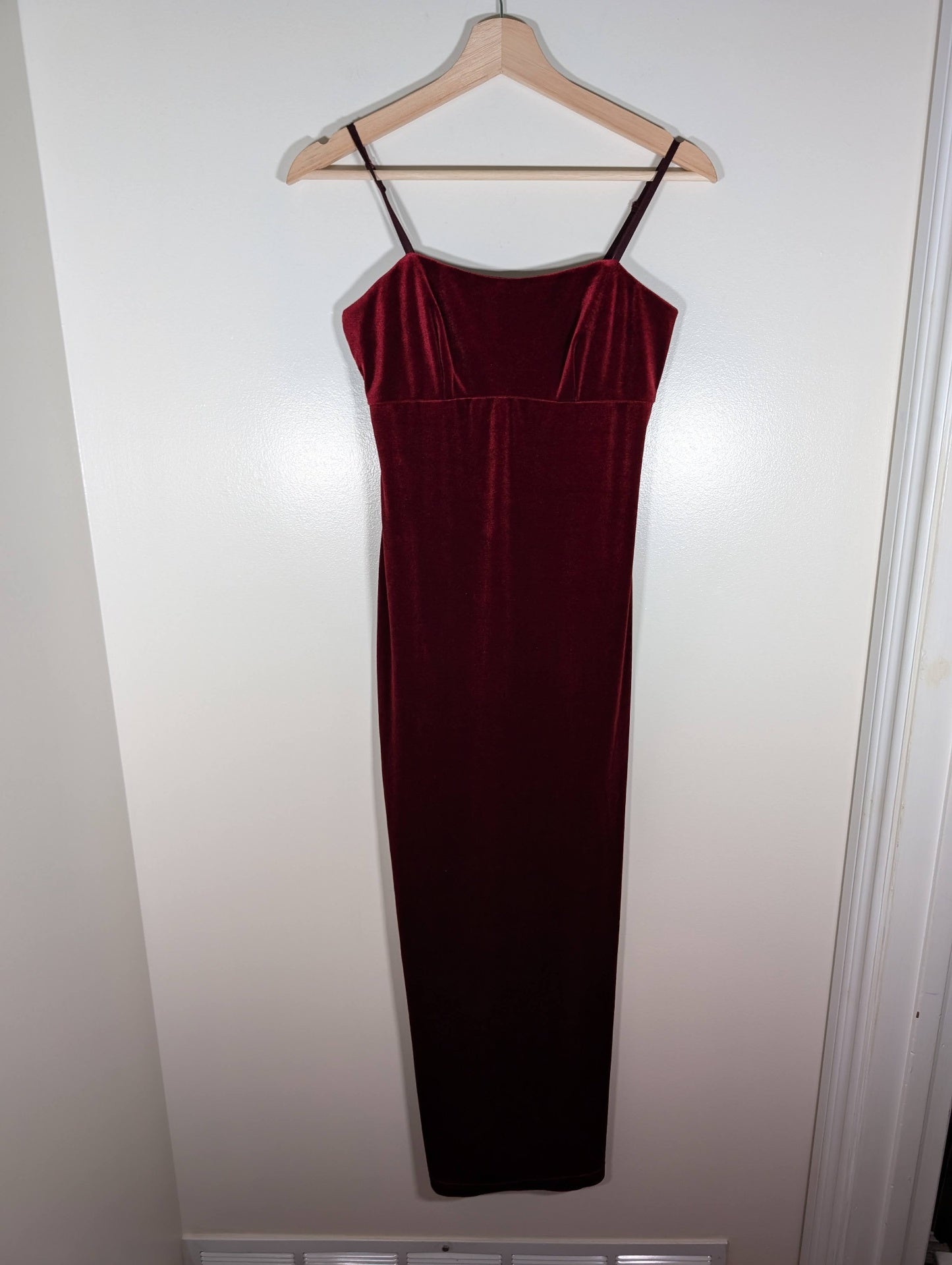 M Studio Velvet Red Dress and Bolero - appears Medium