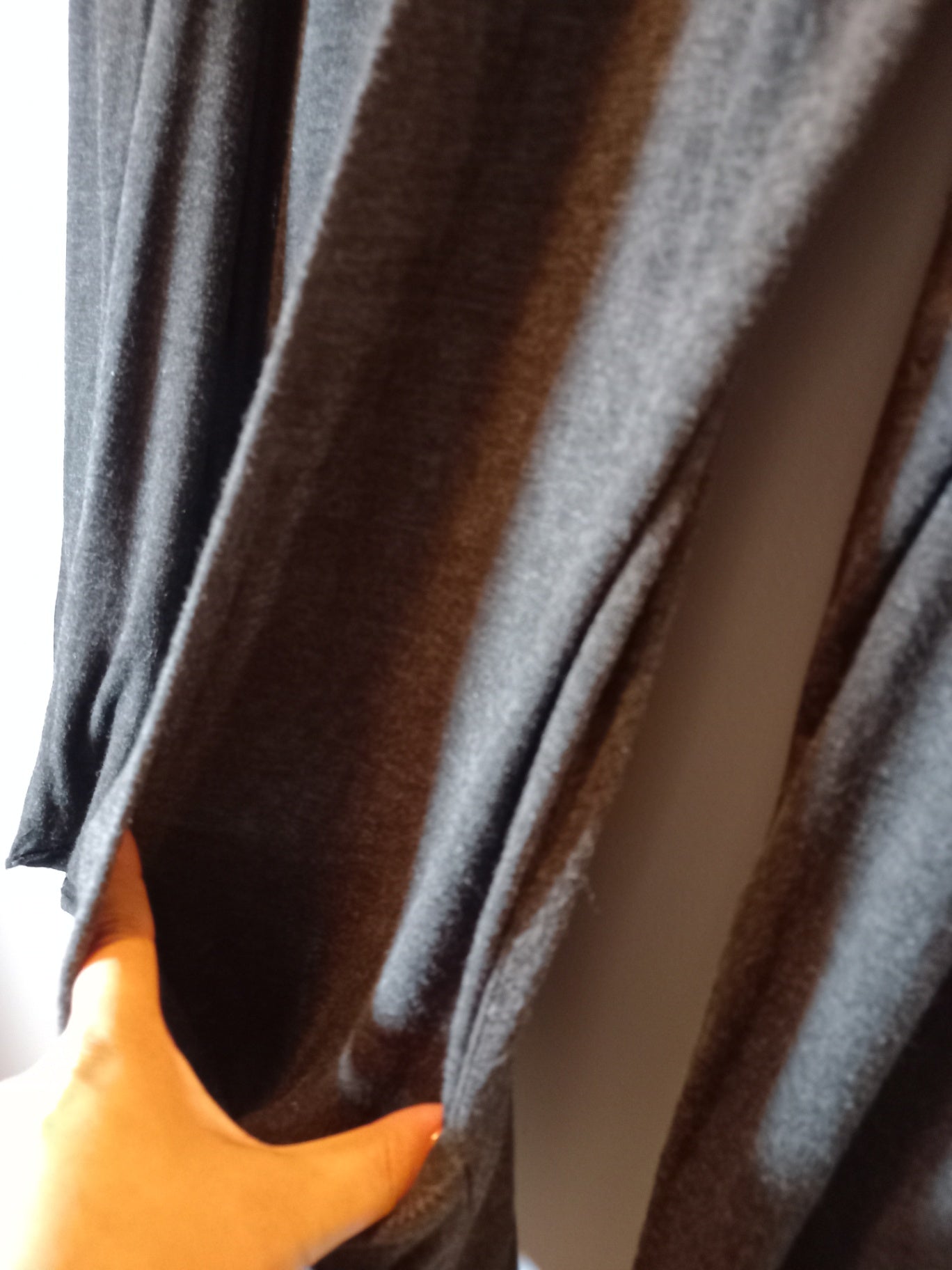 Graffic Dark Grey Cardigan - Medium