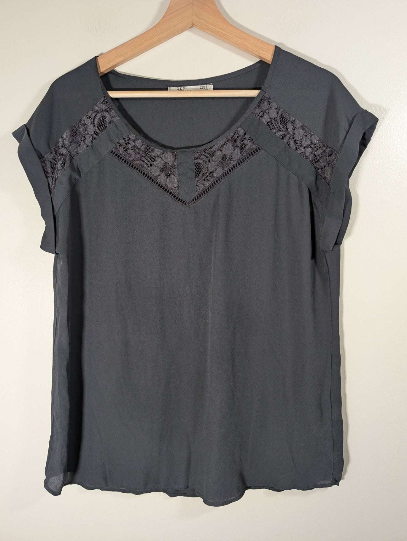 Dex black blouse - Small