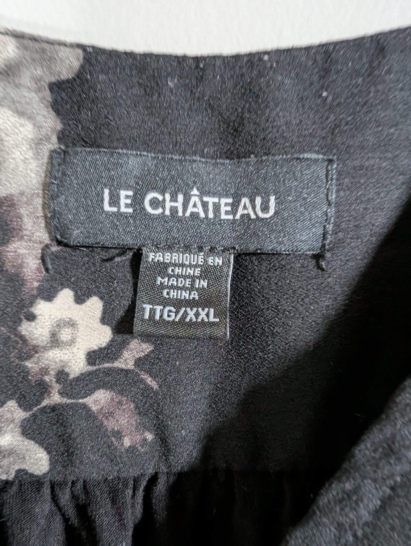 Le Chateau Floral Blouse - XXL