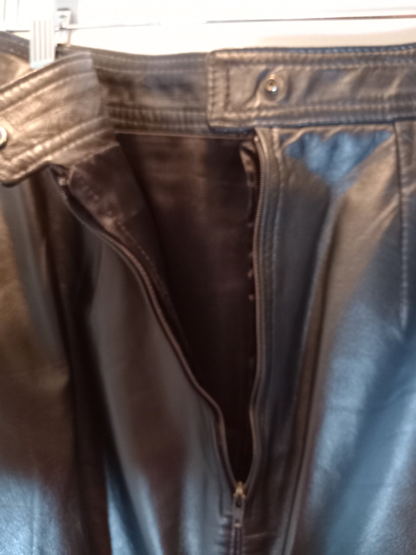 The Leather Ranch black pencil skirt - Medium