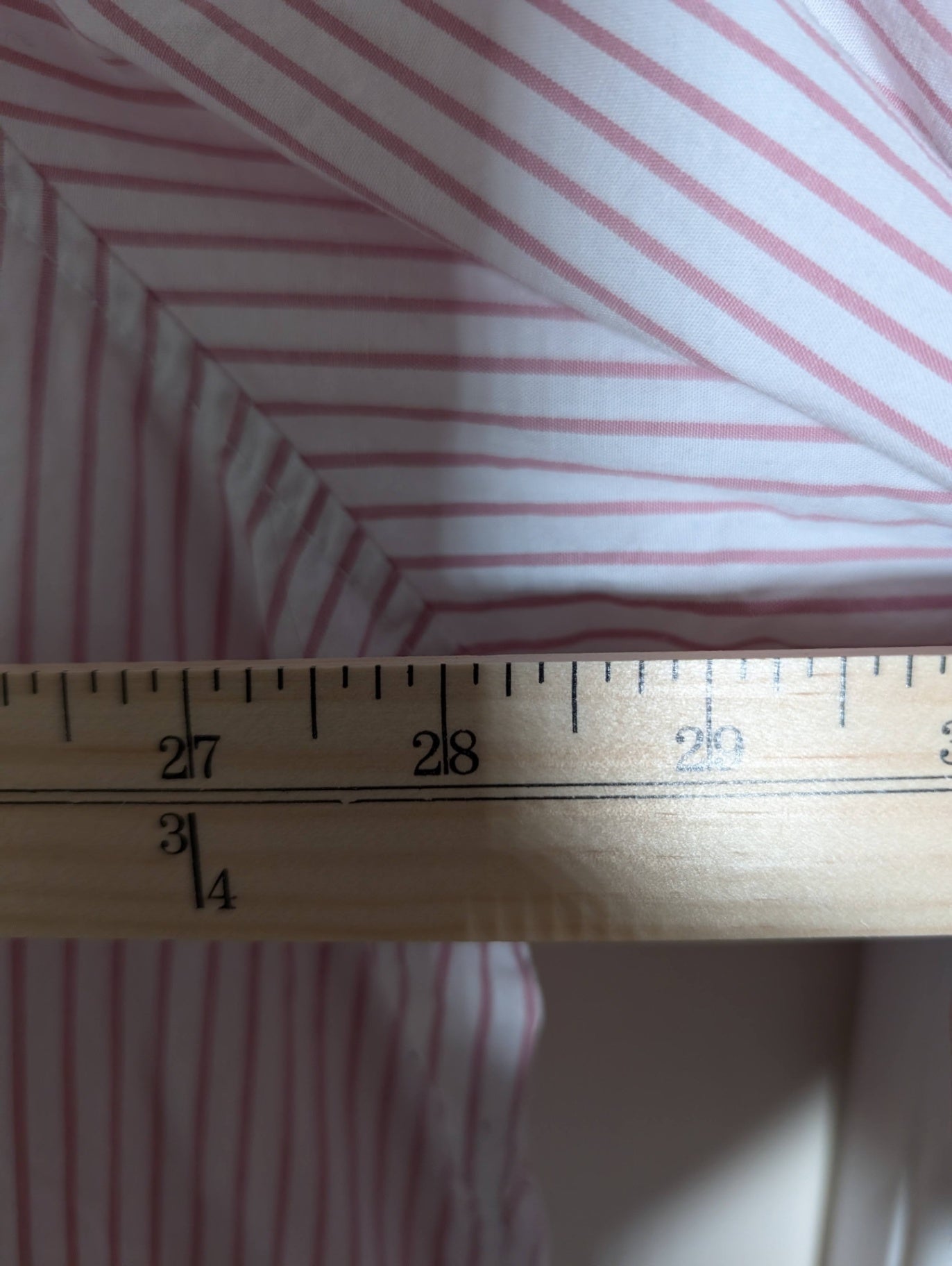 George Pink Striped Button-down - 2XL (Minor Flaw)