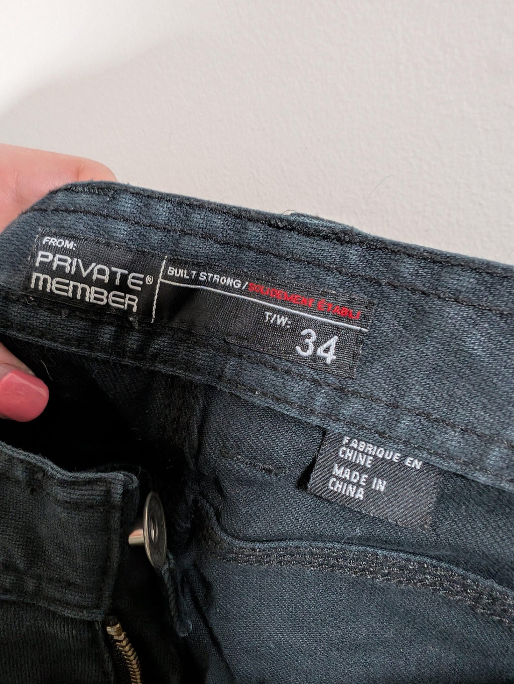 Private Member Pants - SZ 34