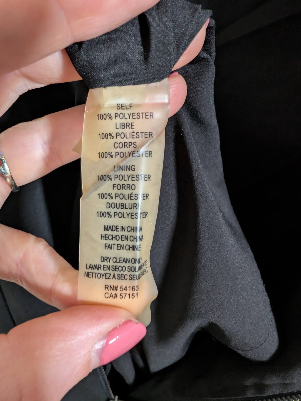 Vince Camuto Black Dress - SZ 4