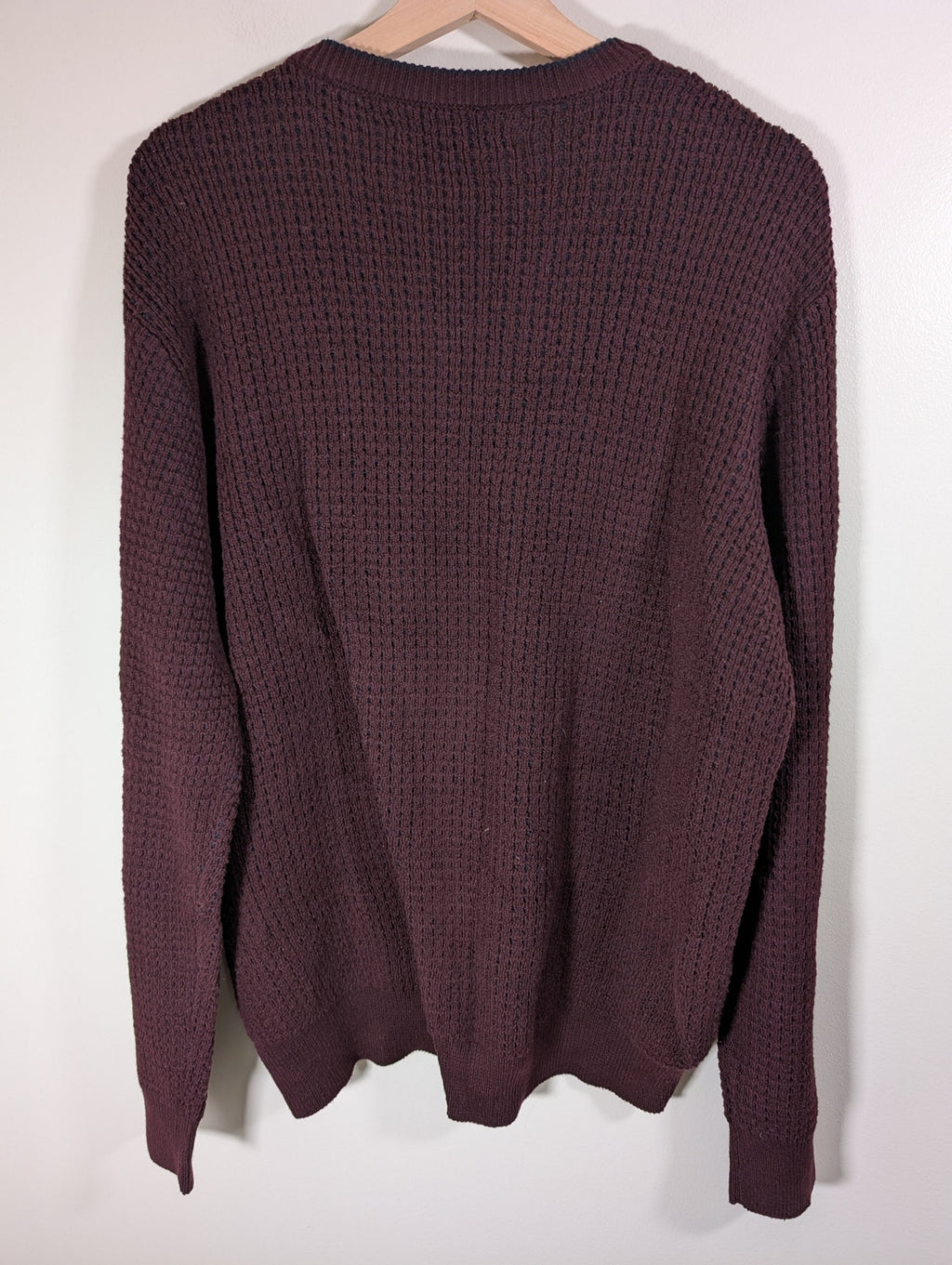 Perry Ellis Burgundy Sweater - Large