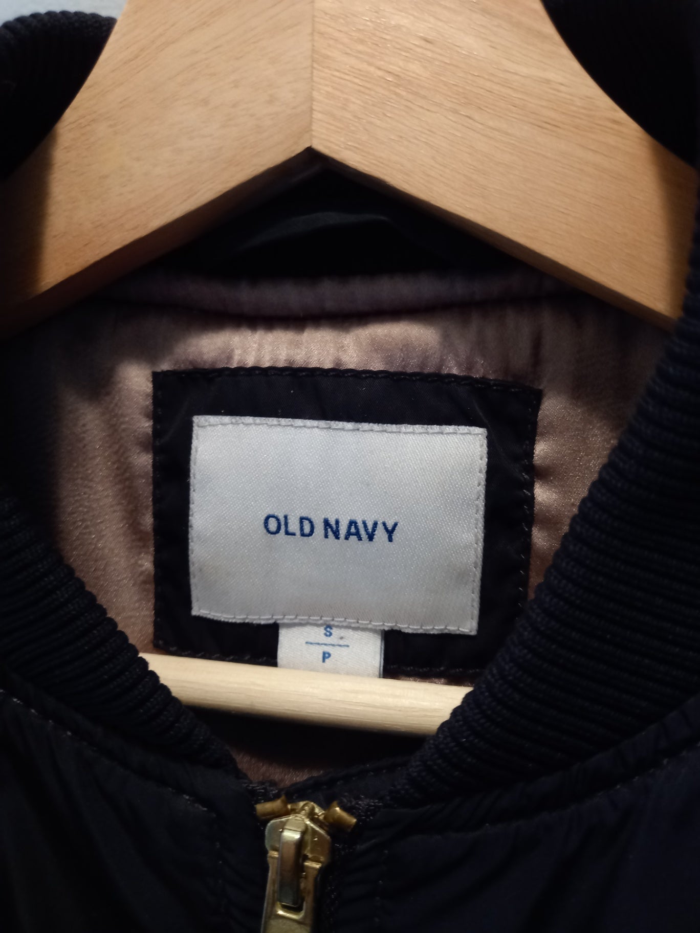 Old Navy Black Bomber Jacket - Small