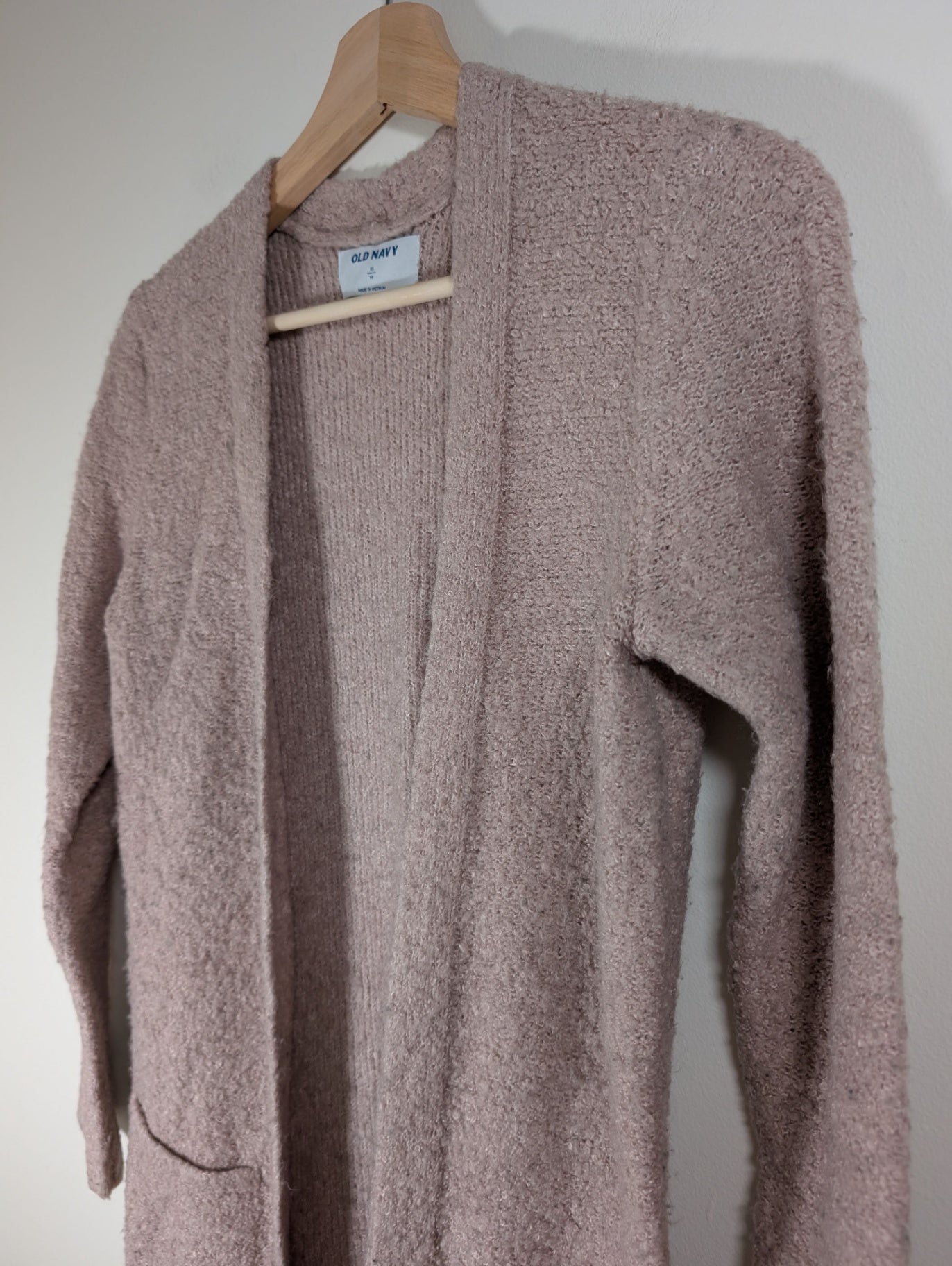 Old Navy purple wool-blend cardigan - XS