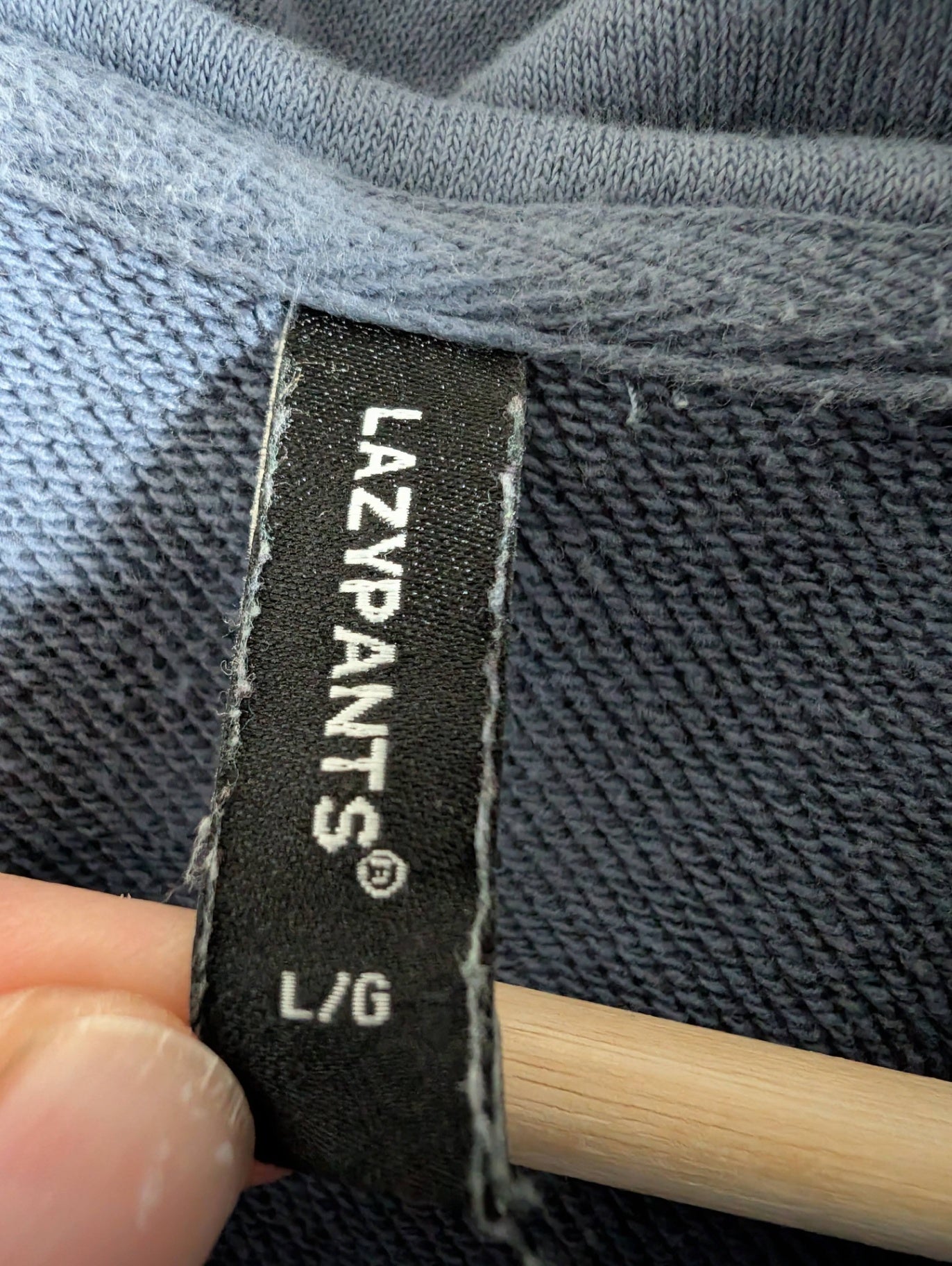 Lazypants 1/4 zip pullover - Large