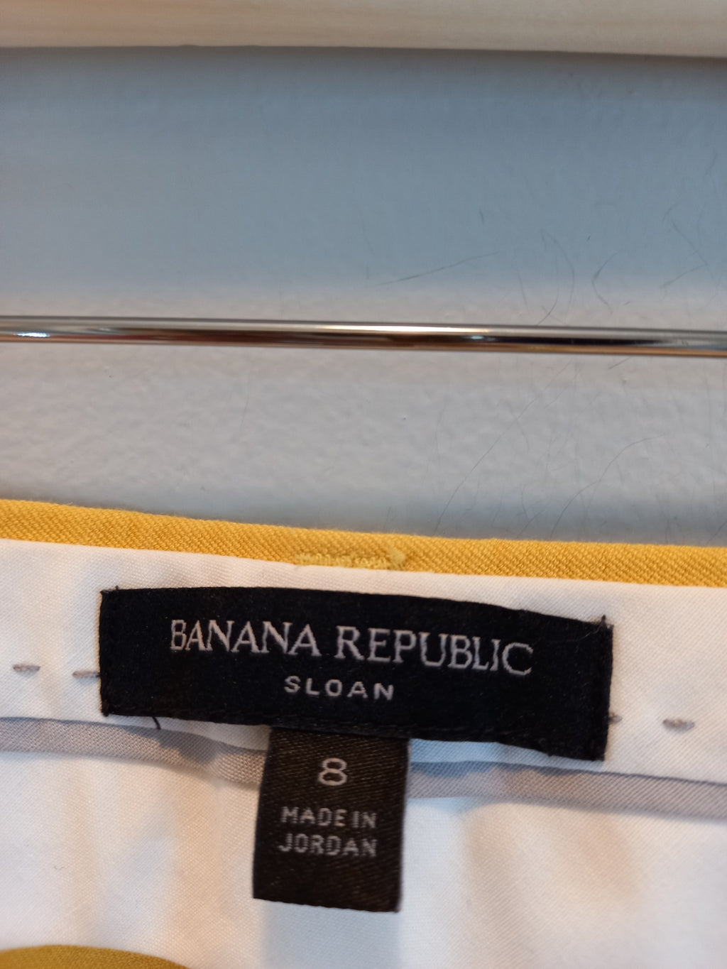Banana Republic sloan yellow pants - SZ 8