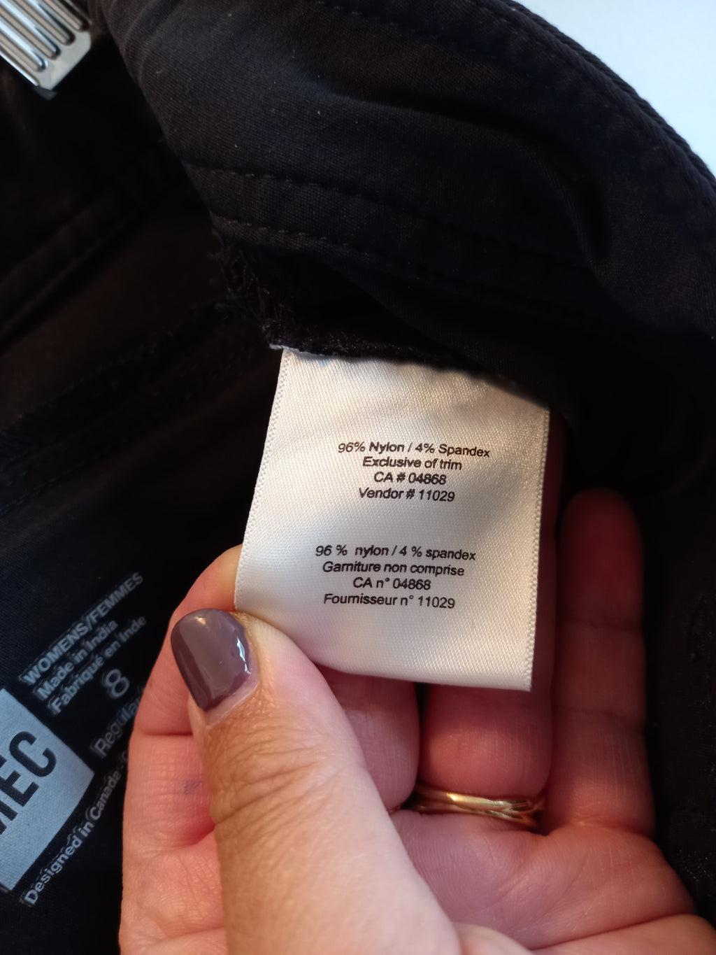 MEC black utility pants - SZ 8