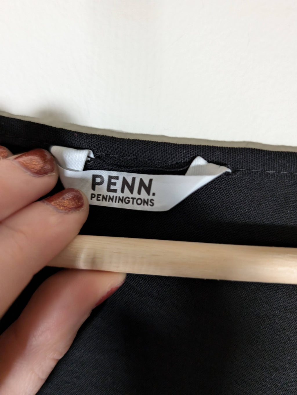 Penningtons Black Blouse - 3XL (minor flaw)