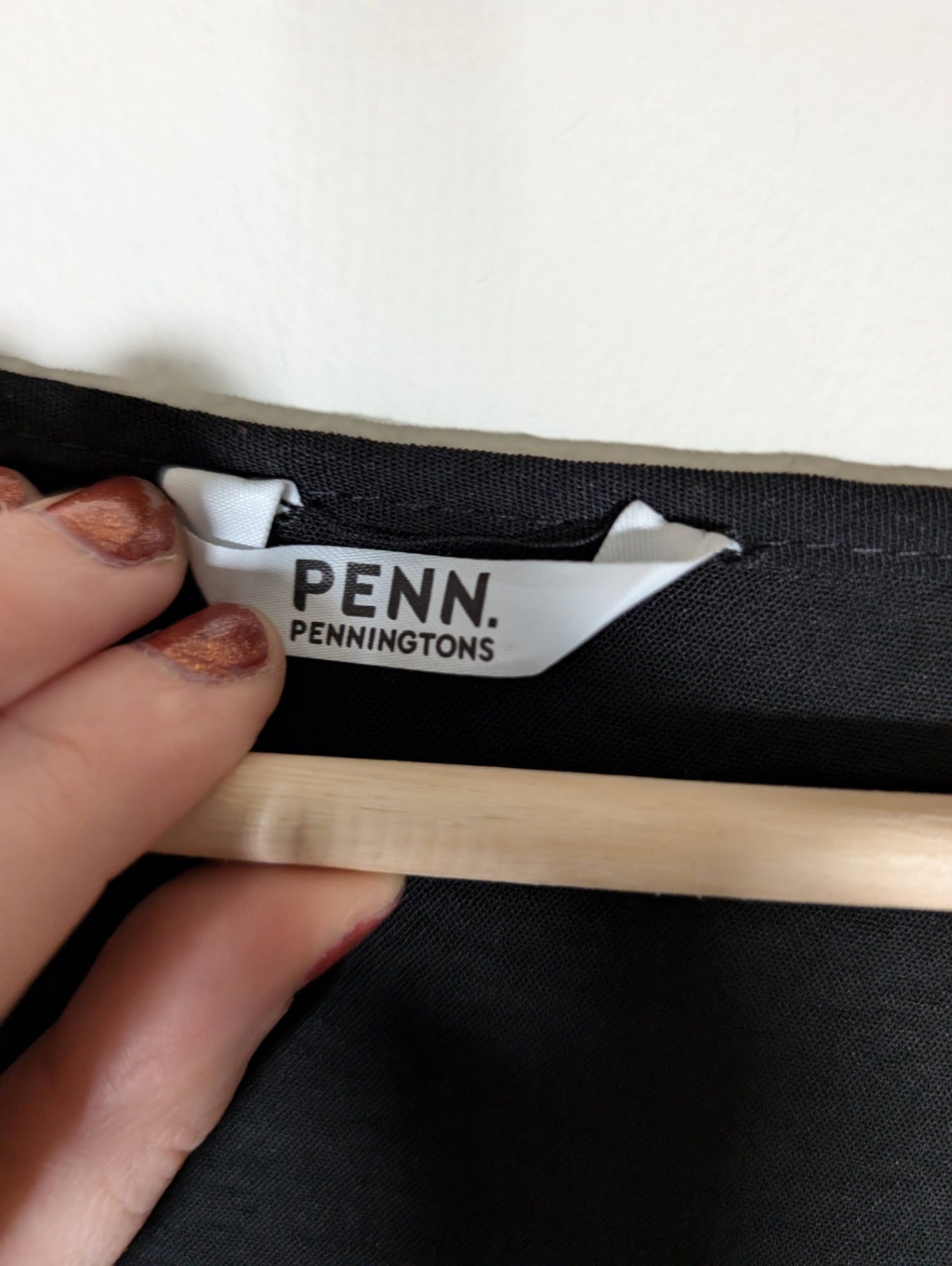 Penningtons Black Blouse - 3XL (minor flaw)