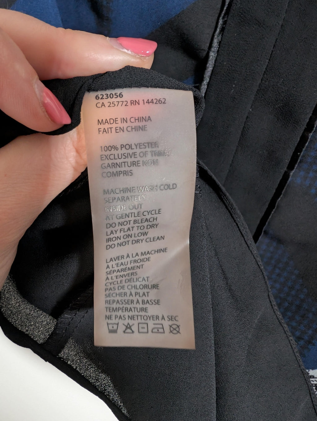 Dex Geometric Blouse - Medium
