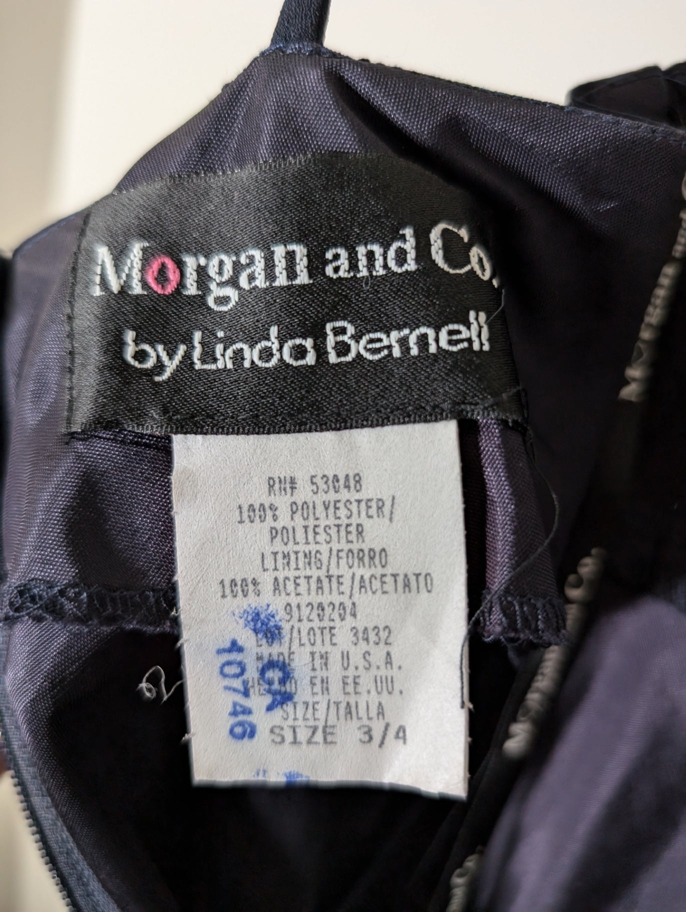 Morgan and Co. Evening Gown - SZ 3/4