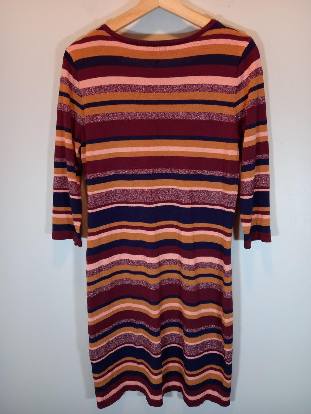 Alison Brittany striped sweater dress - Medium
