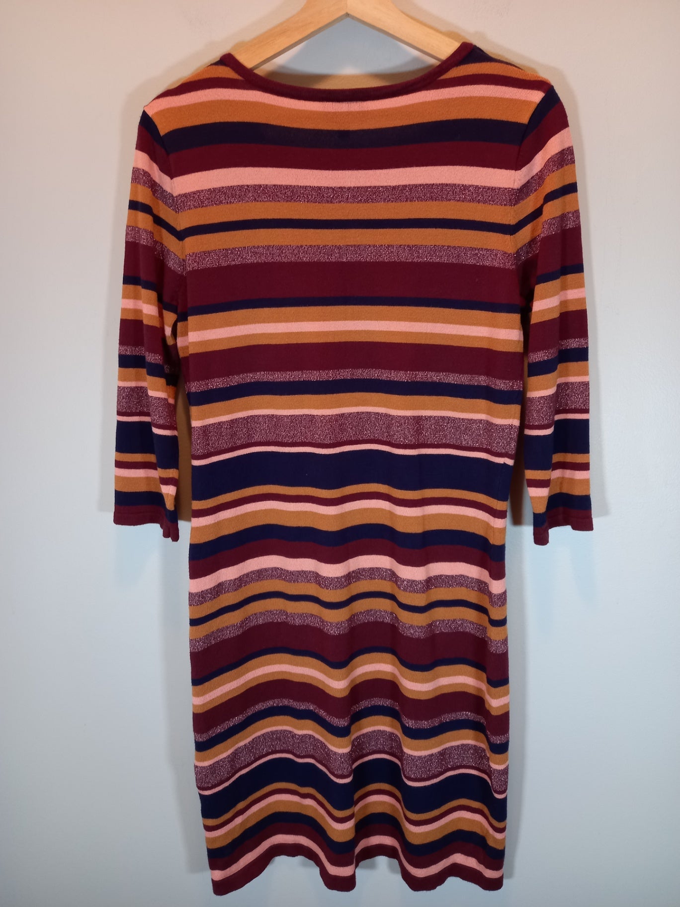 Alison Brittany striped sweater dress - Medium