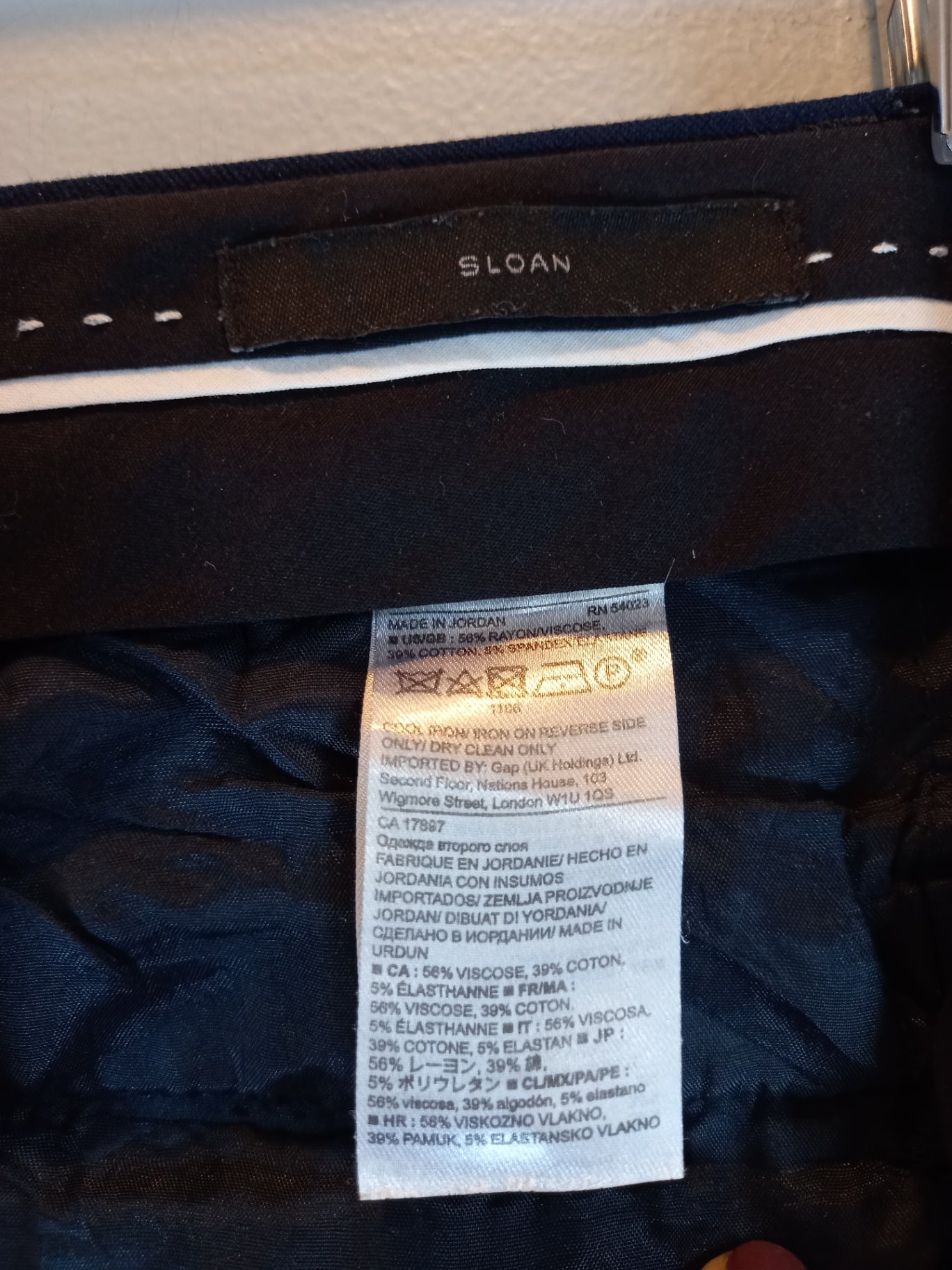 Banana Republic sloan navy pants - SZ 8