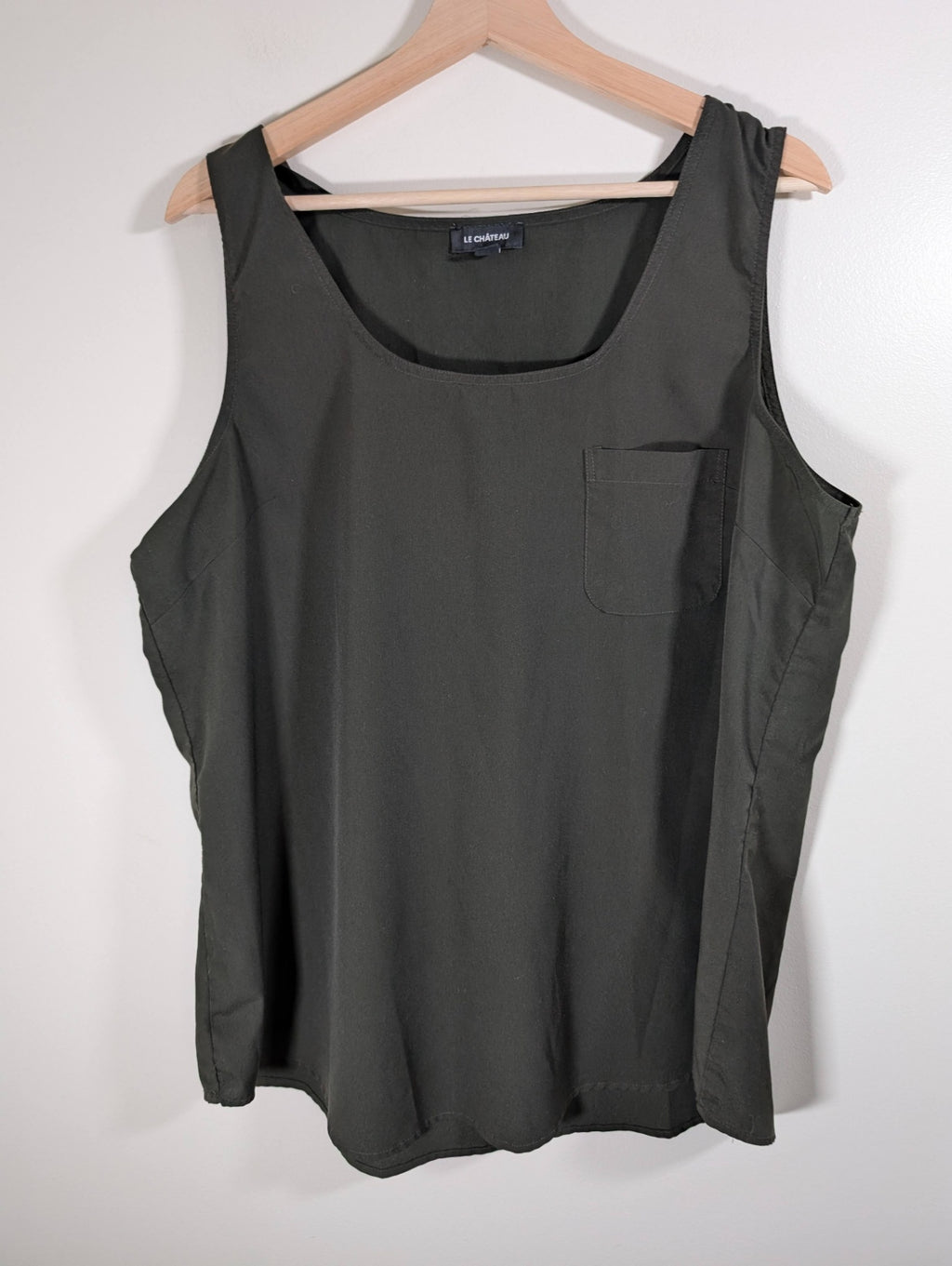 Le Chateau Green Sleeveless Blouse - XXL