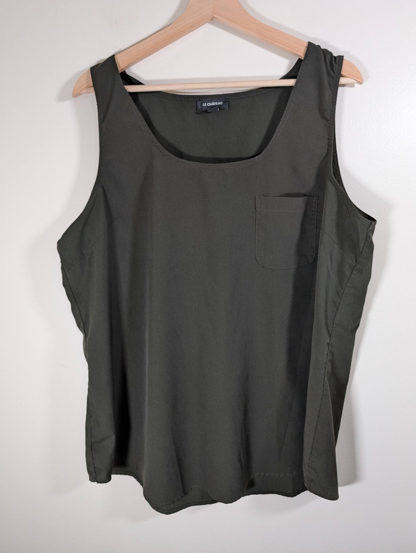 Le Chateau Green Sleeveless Blouse - XXL