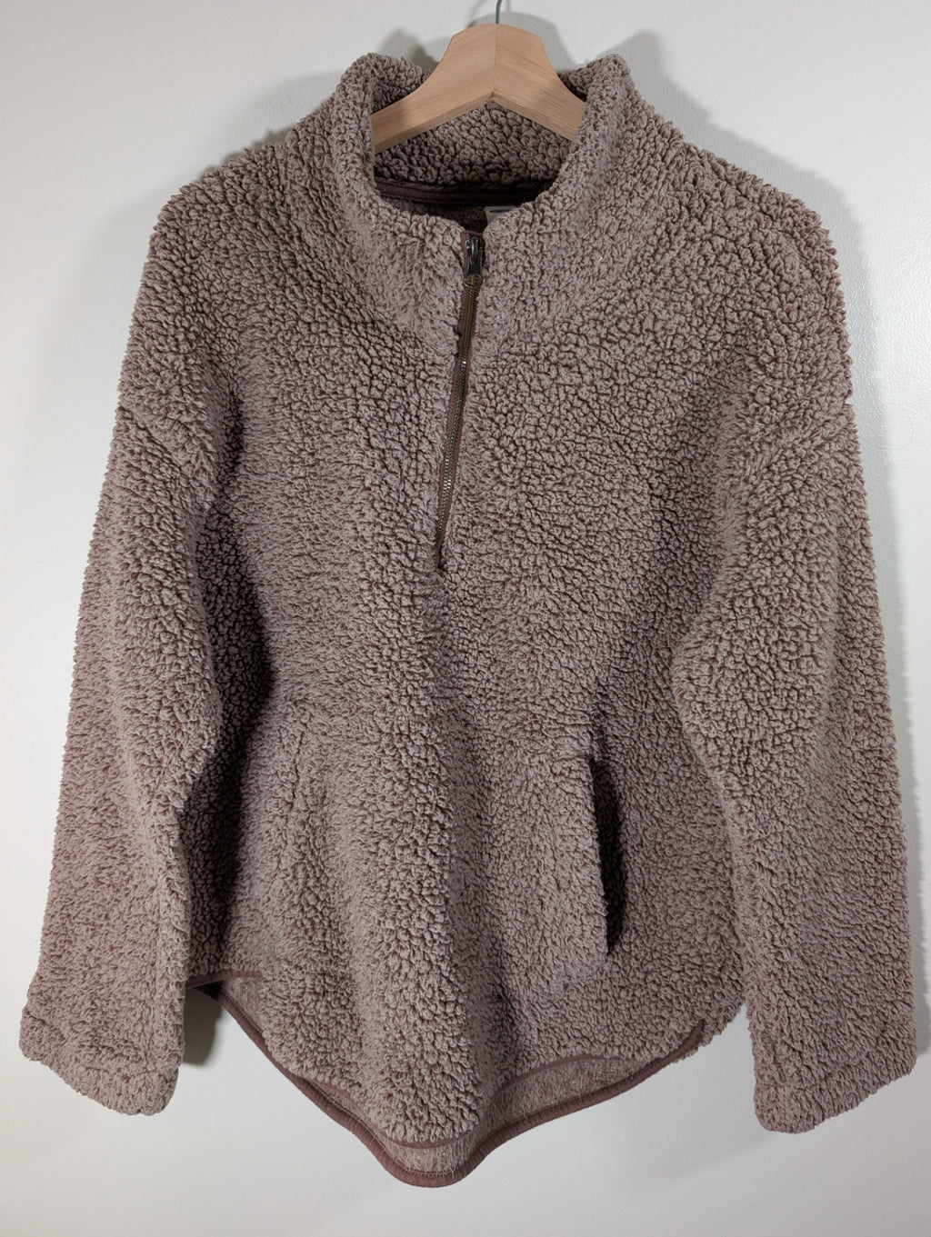Old Navy sherpa half-zip - Large