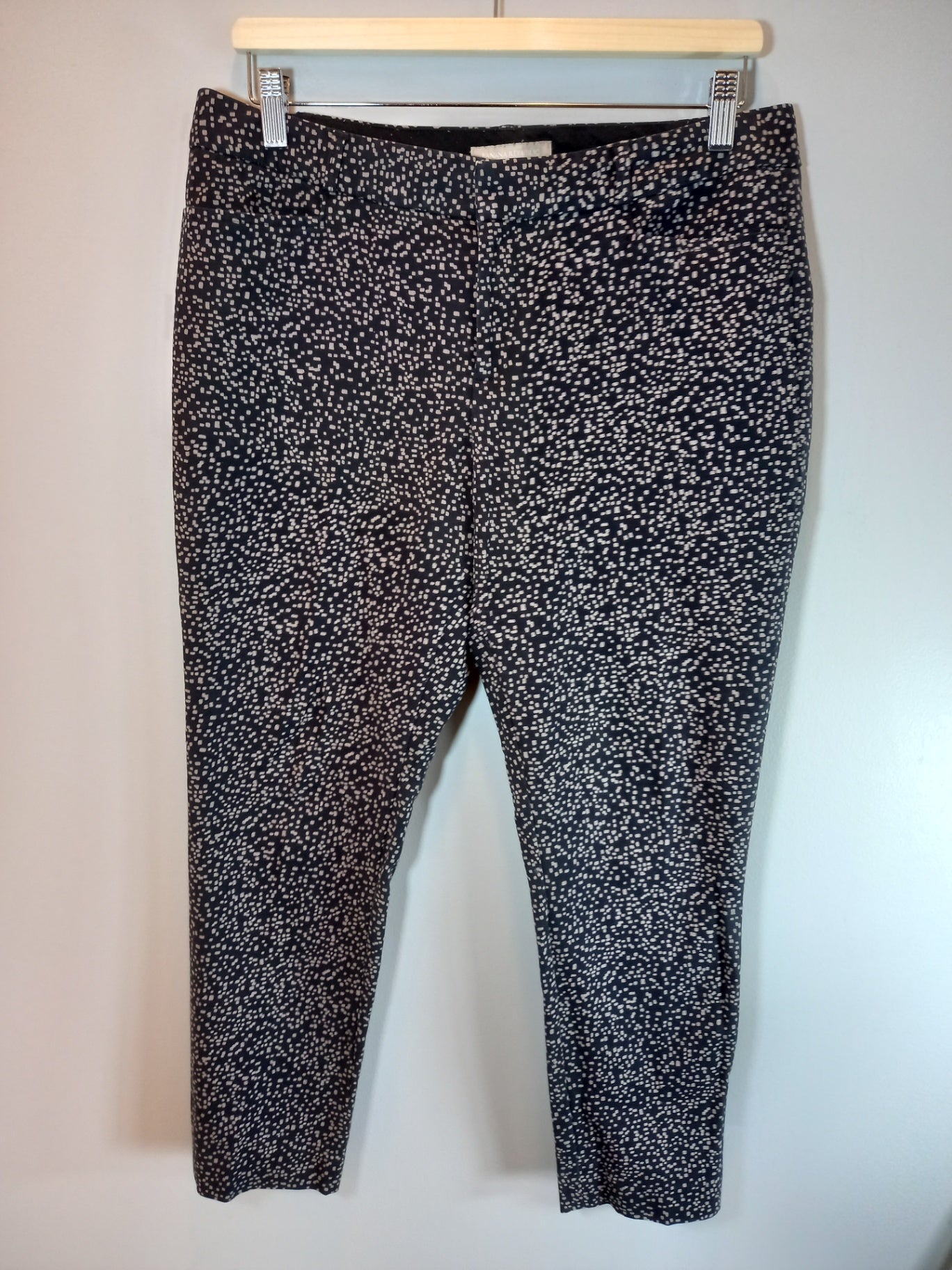 Banana Republic sloan black & tan pants - SZ 8