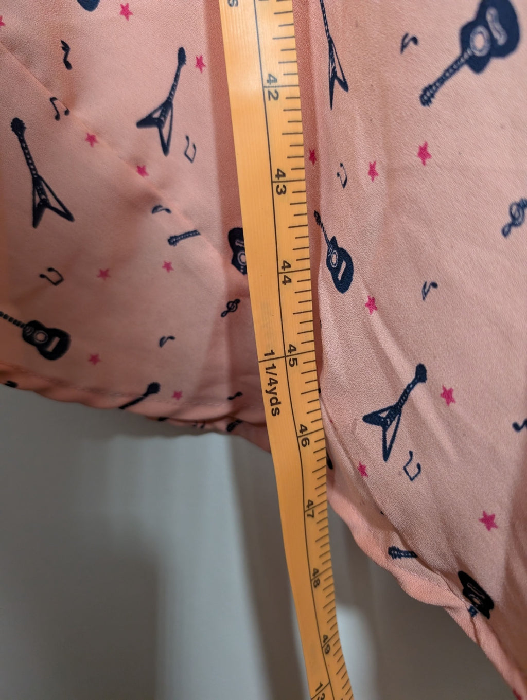 Fiori Guitar Dress - appears XL