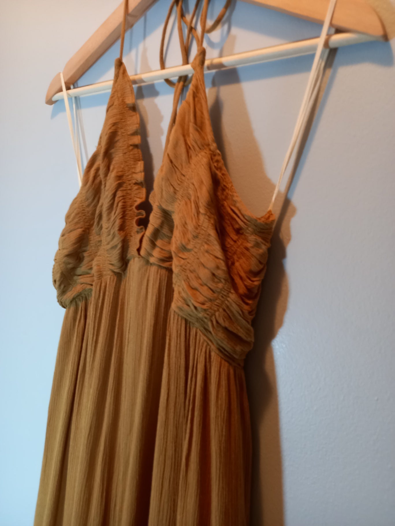 Mustard Seed gold jumpsuit - Small