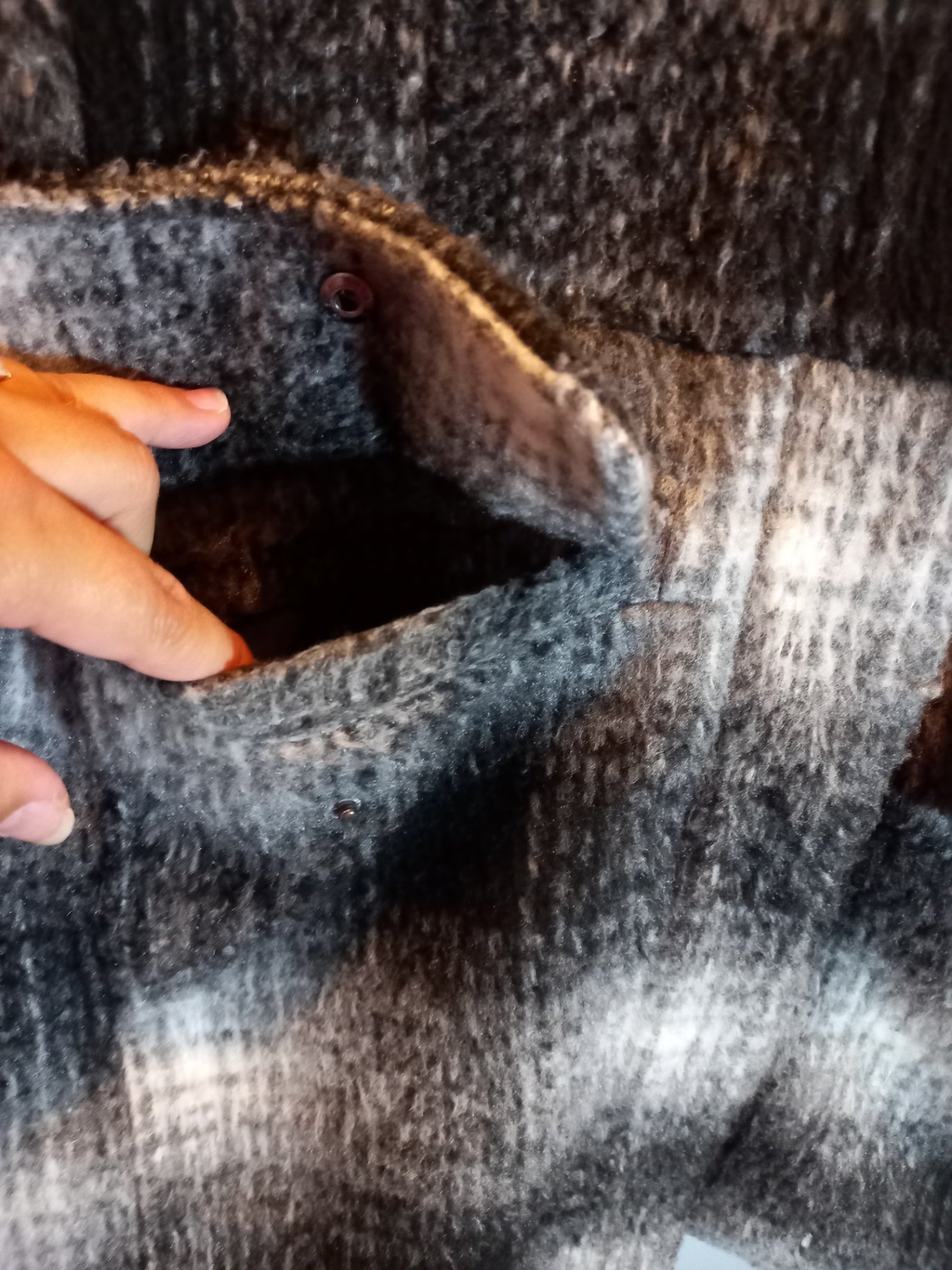 Warehouse One plaid jacket - Large